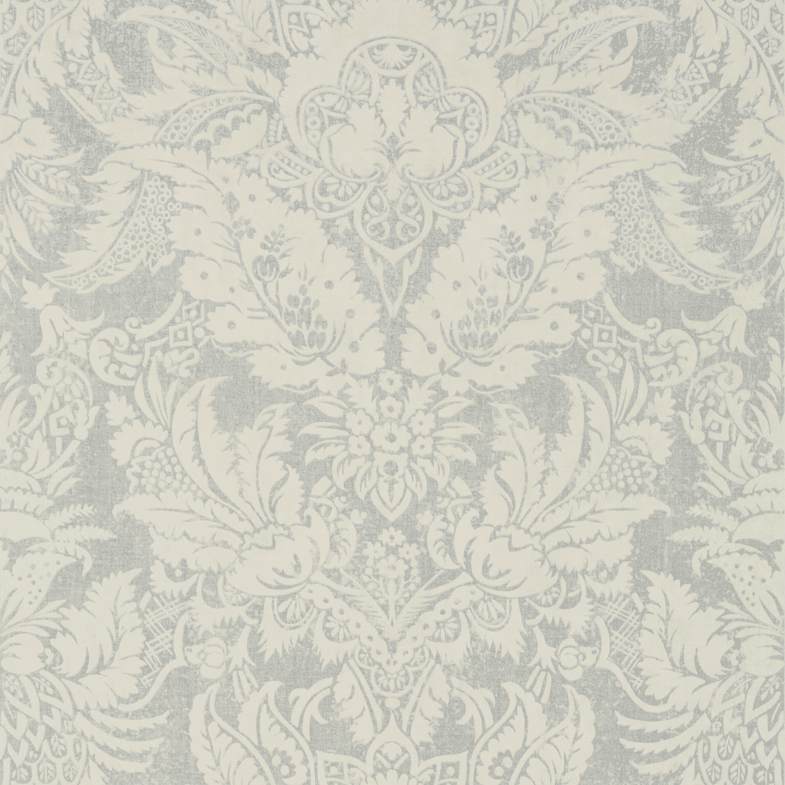 Thibaut Chardonnet Damask Behang T72582 - Grey