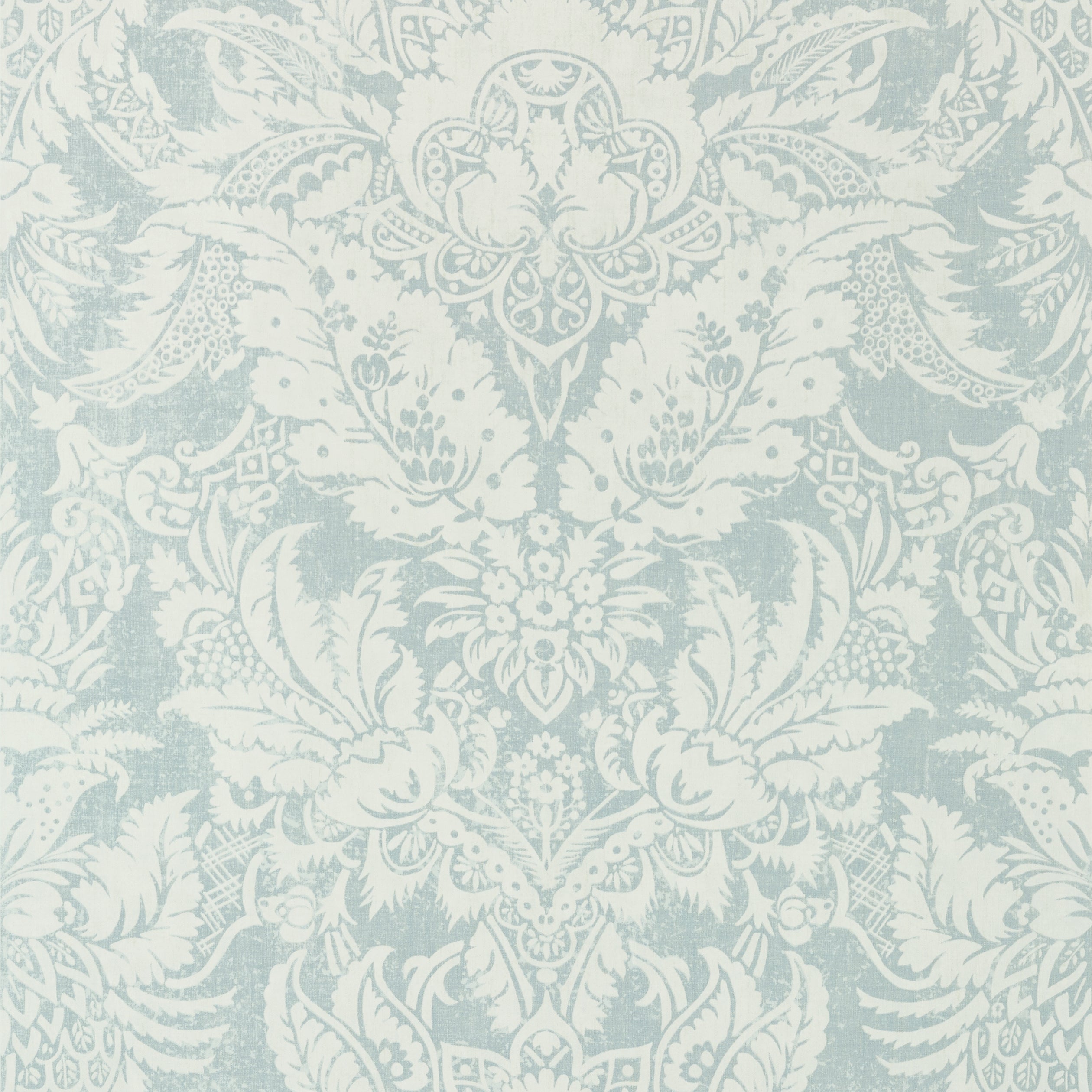 Thibaut Chardonnet Damask Behang T72585 - Aqua
