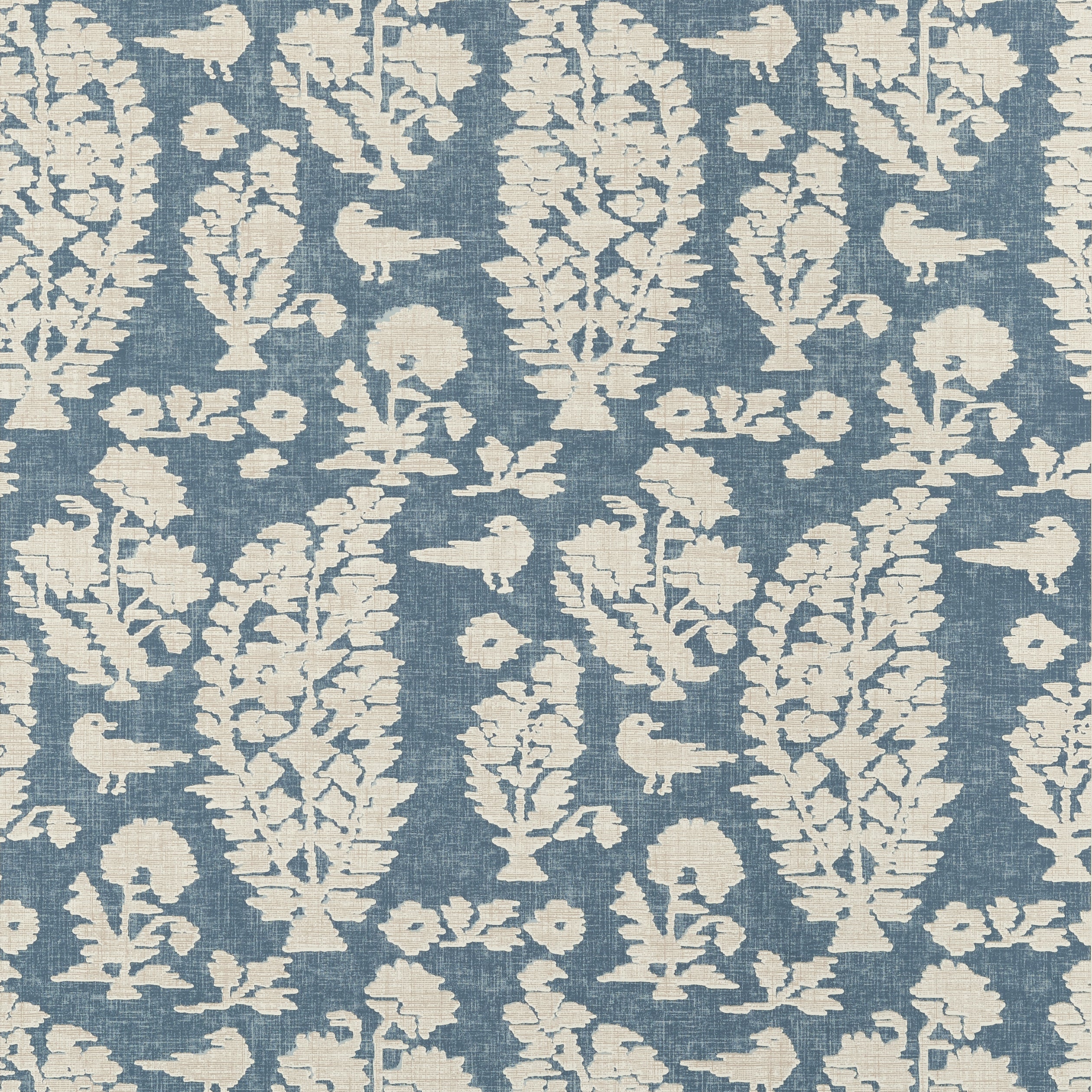 Thibaut Allaire Behang T72594 - Slate Blue
