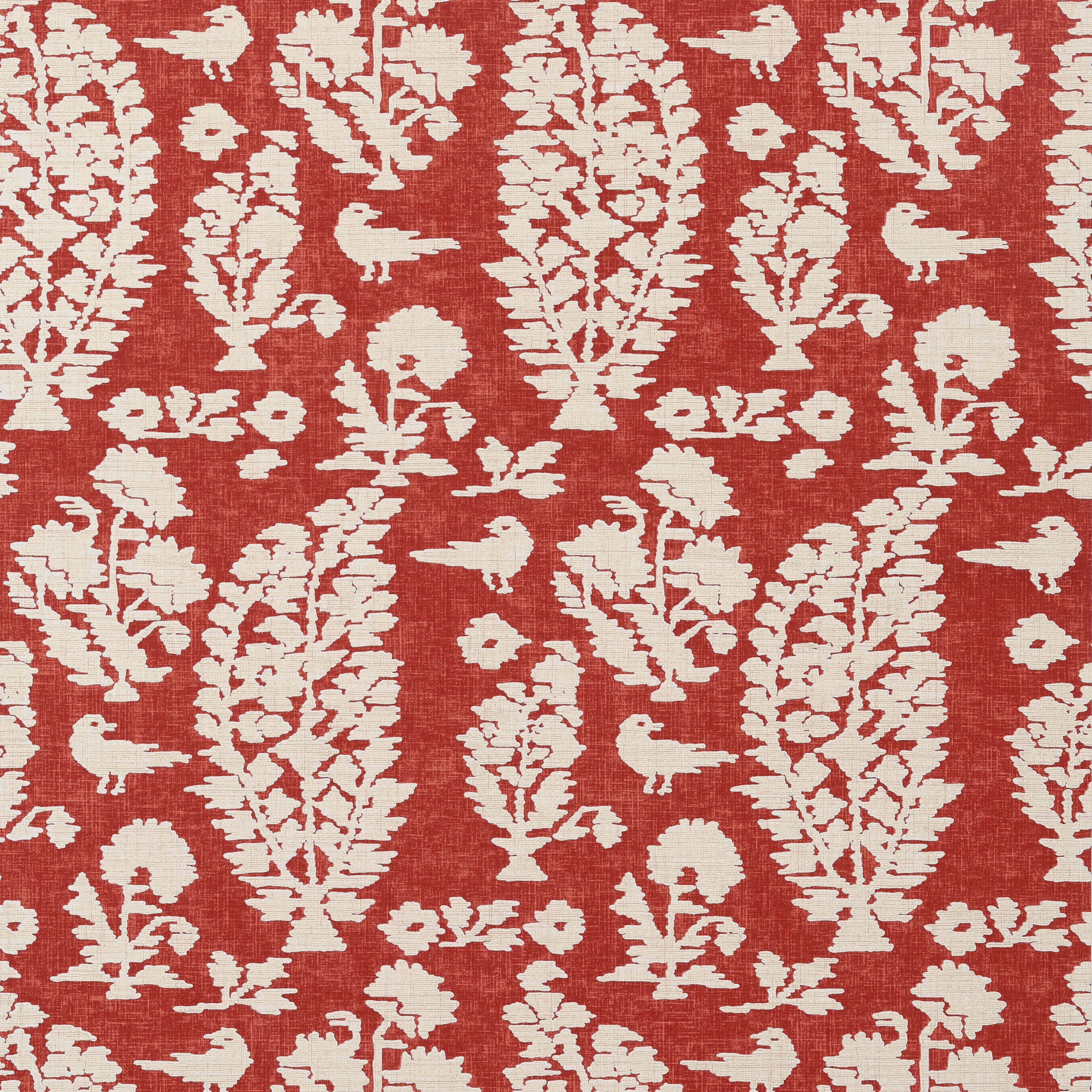 Thibaut Allaire Behang T72599 - Red