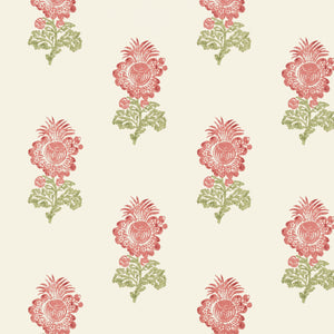 Thibaut Aldith Behang T72606 - Red and Green