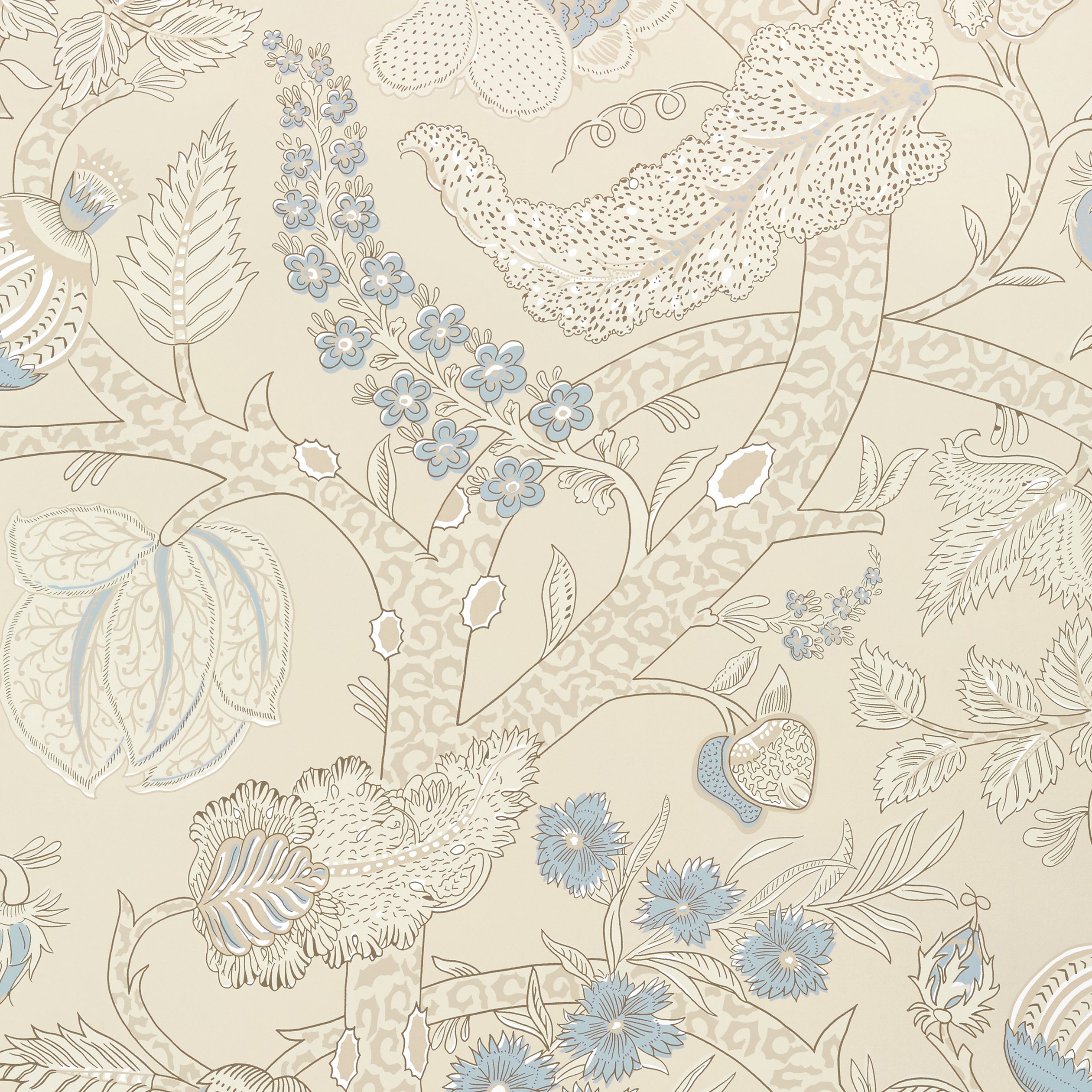 Thibaut Macbeth Behang T72622 - Beige