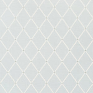 Thibaut Pompton Trellis Behang T72633 - Aqua