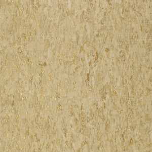 Thibaut Montado Cork Behang T75109 - Camel and Metallic Gold