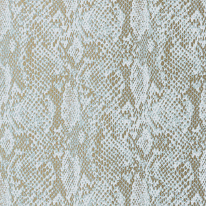 Thibaut Boa Behang T75167 - Aqua on Metallic Gold