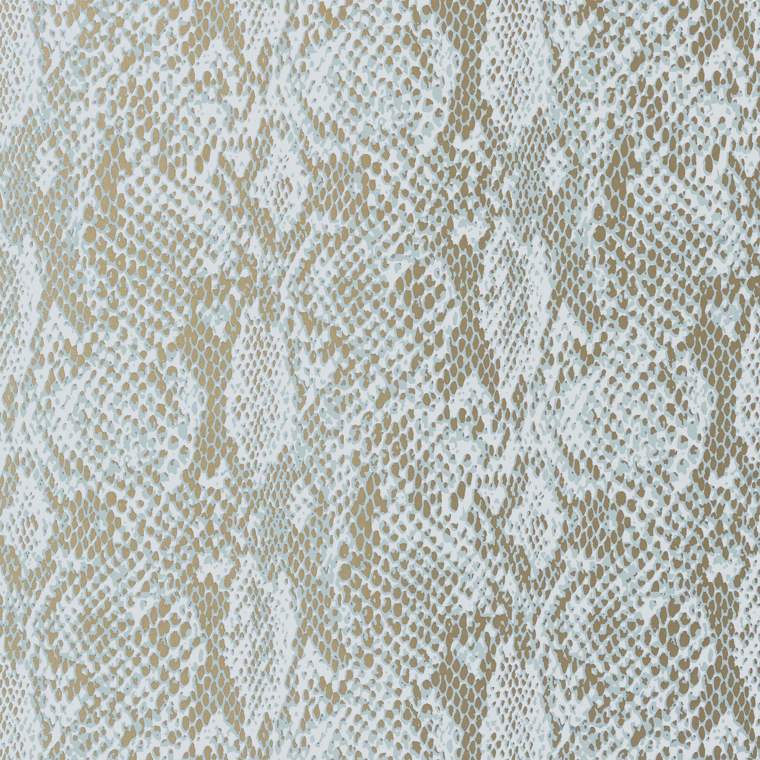 Thibaut Boa Behang T75167 - Aqua on Metallic Gold