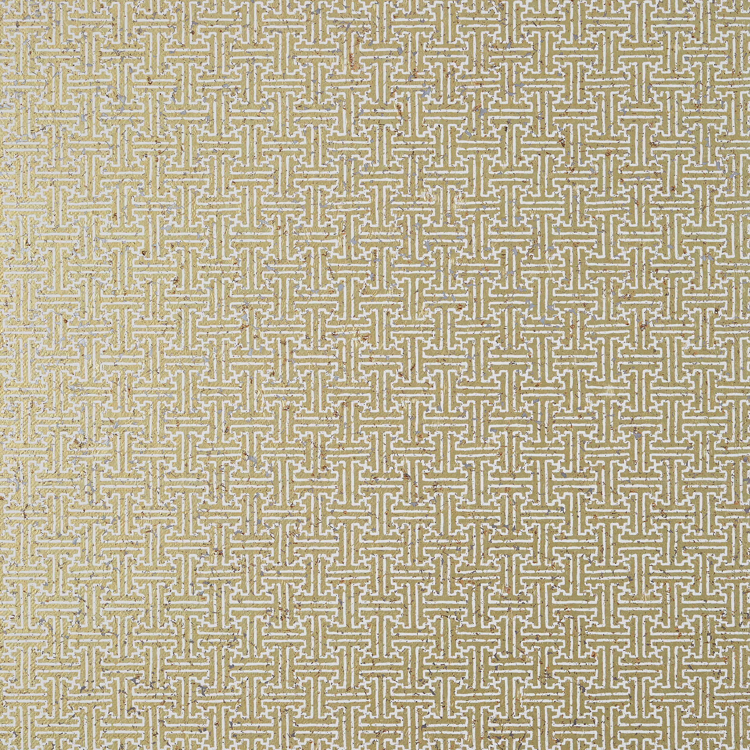 Thibaut Taza Cork Behang T83003 - Metallic Gold