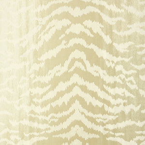 Thibaut Tiger Flock Behang T83064 - Pearl