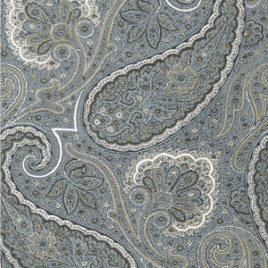 Thibaut Sherrill Paisley Behang T85077 - Grey