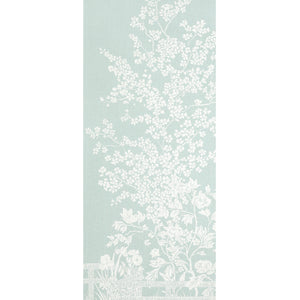 Thibaut Villa Garden Mural - Panel 1 Behang TM10854-1 - Robin's Egg