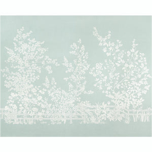 Thibaut Villa Garden Mural - Set Behang TM10854 - Robin's Egg