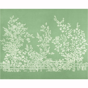 Thibaut Villa Garden Mural - Set Behang TM10855 - Green