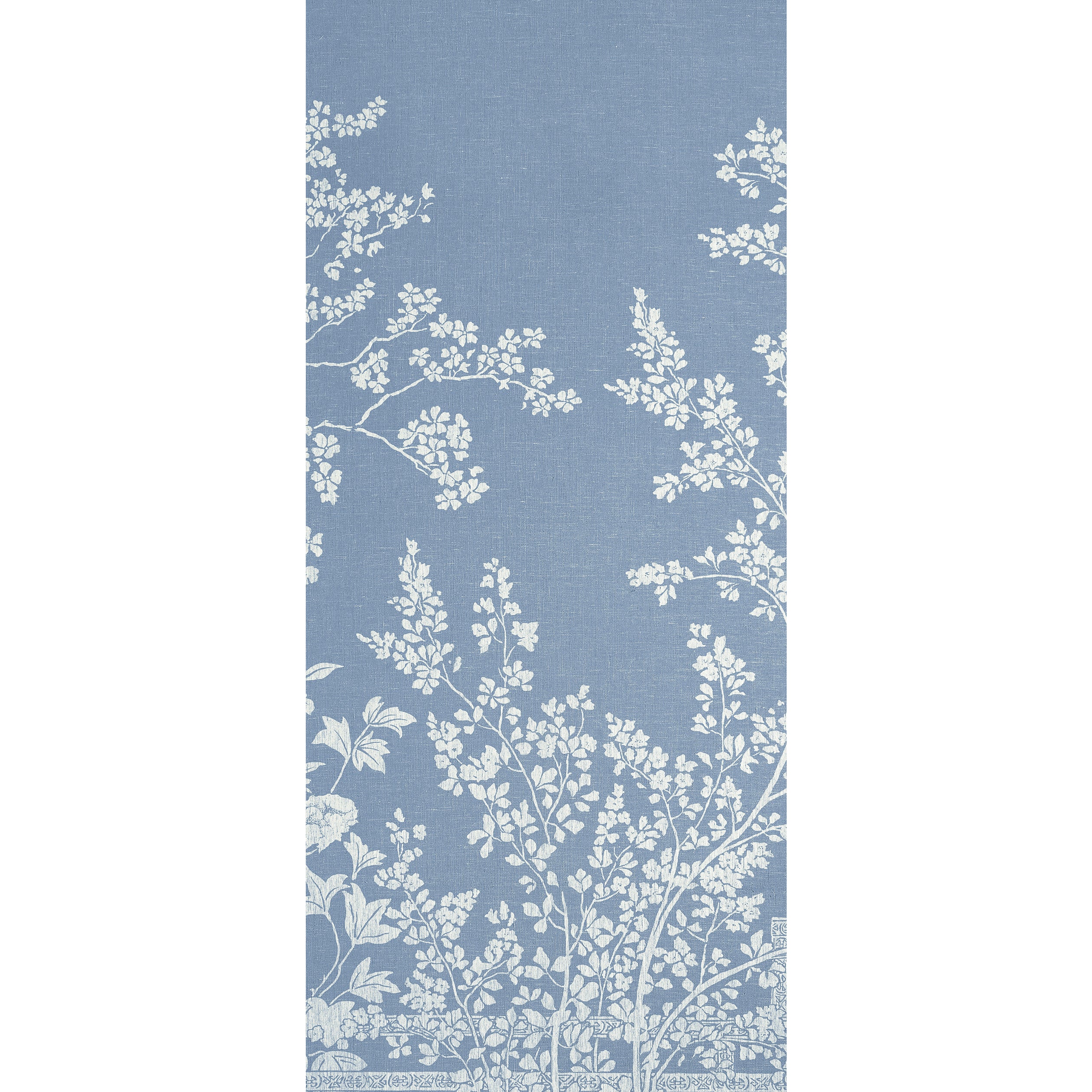 Thibaut Villa Garden Mural - Panel 2 Behang TM10856-2 - Navy