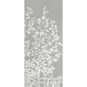 Thibaut Villa Garden Mural - Panel 4 Behang TM10857-4 - Charcoal
