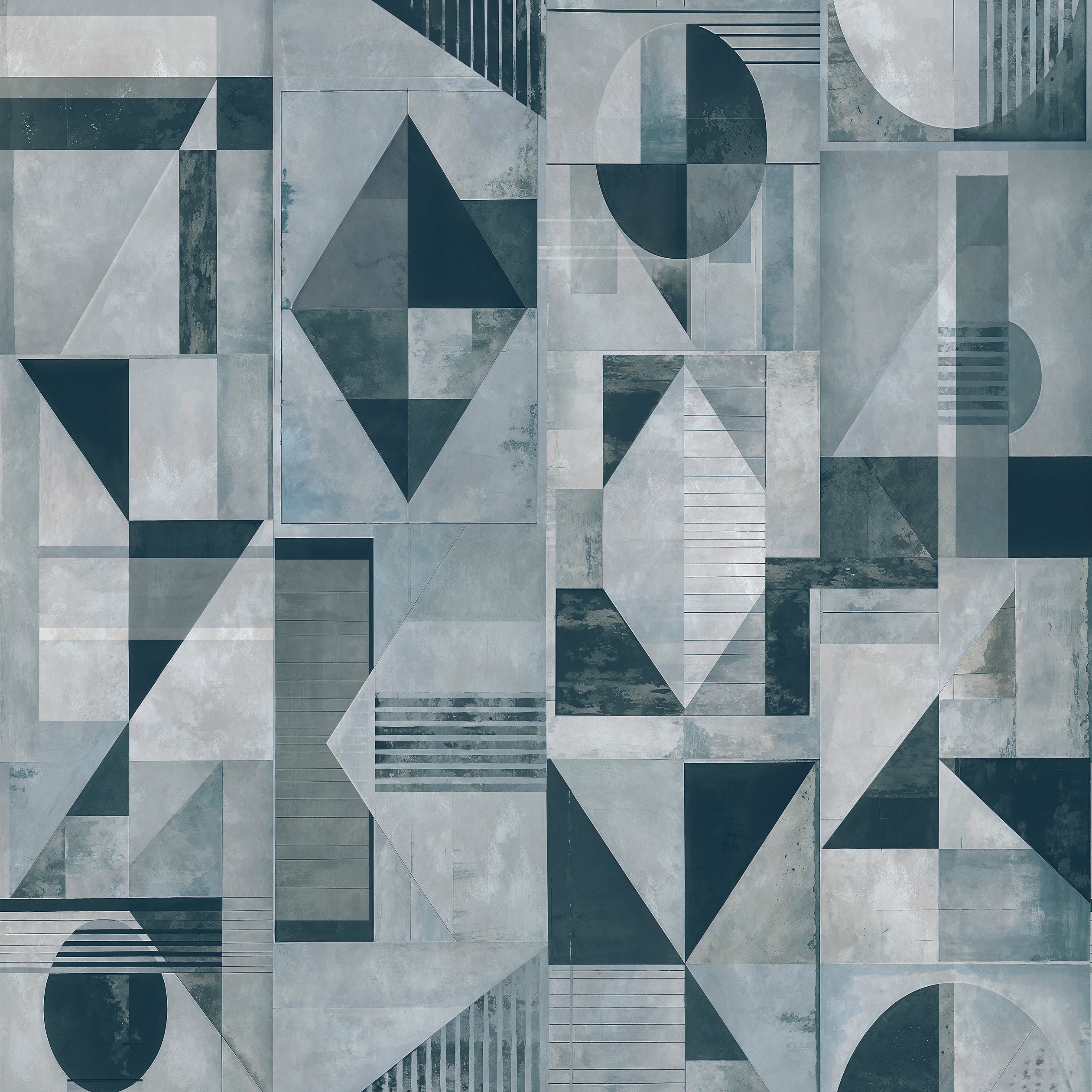 Thibaut Galaxy Mural Behang TM24432 - Graphite and Mineral