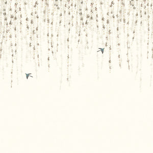 Thibaut Blossom Mural Behang TM24451 - White