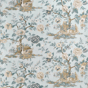 Thibaut Forest Lodge Behang TWW10538 - Spa Blue