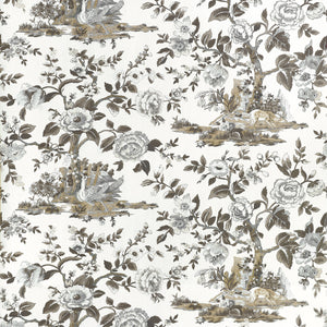Thibaut Forest Lodge Behang TWW10540 - Brown and White
