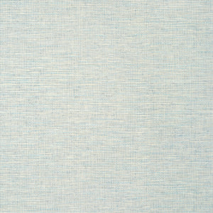 Thibaut Spiro Wide Width Behang TWW14567 - Aqua and Neutral