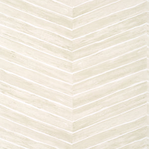 Thibaut Wood Herringbone Wide Width Behang TWW14569 - Oyster