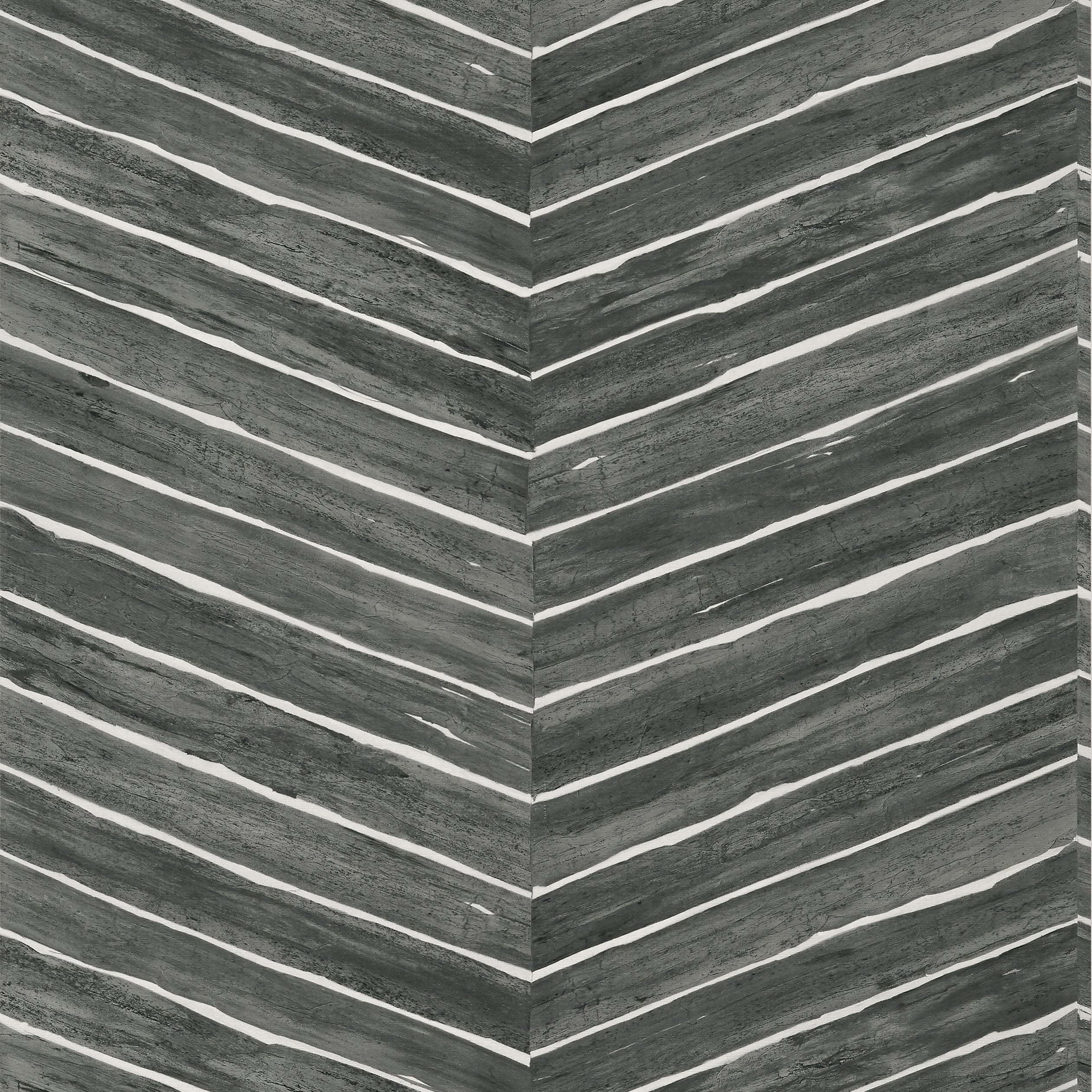 Thibaut Wood Herringbone Behang TWW14574 - Charcoal