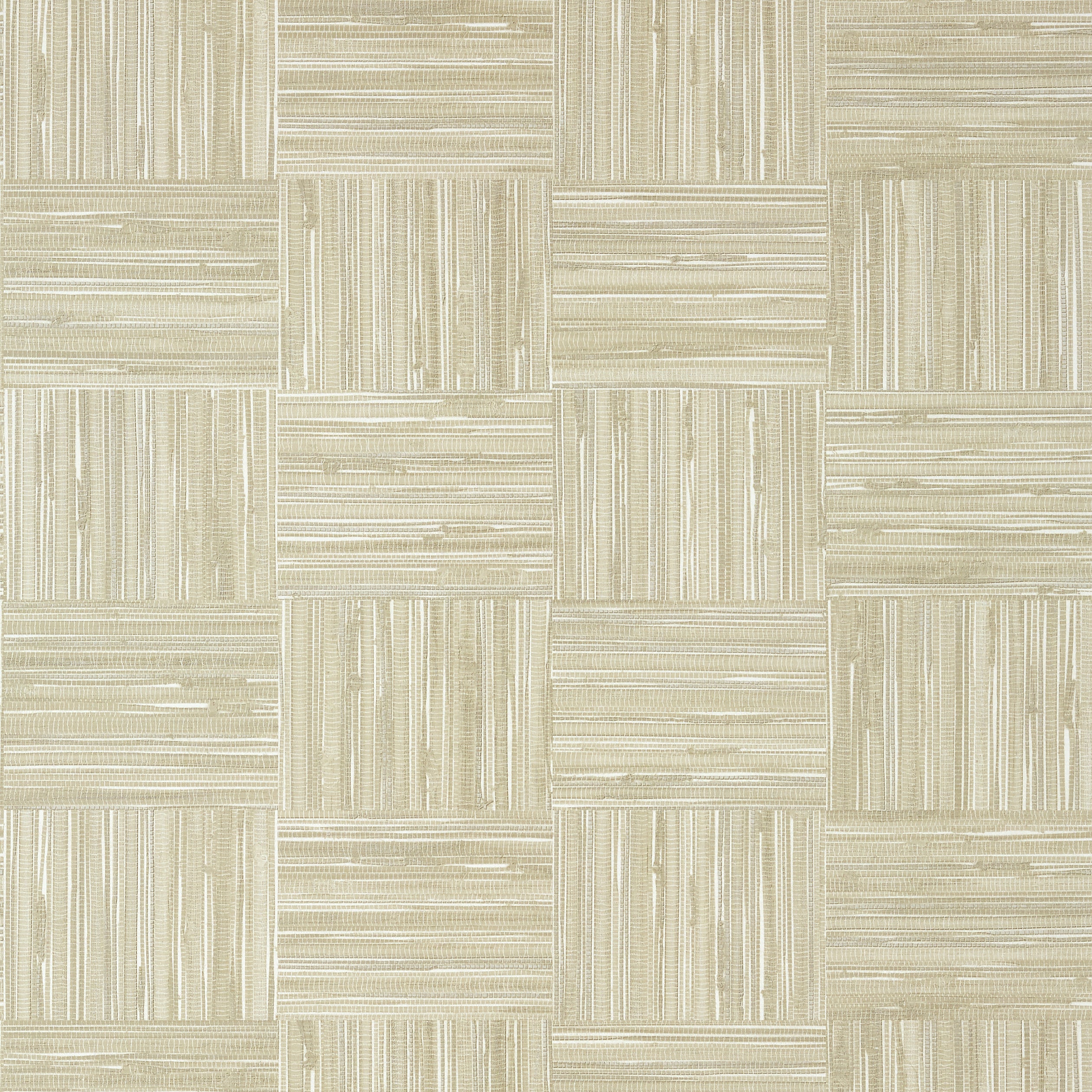 Thibaut Bayshore Basket Wide Width Behang TWW14590 - Taupe