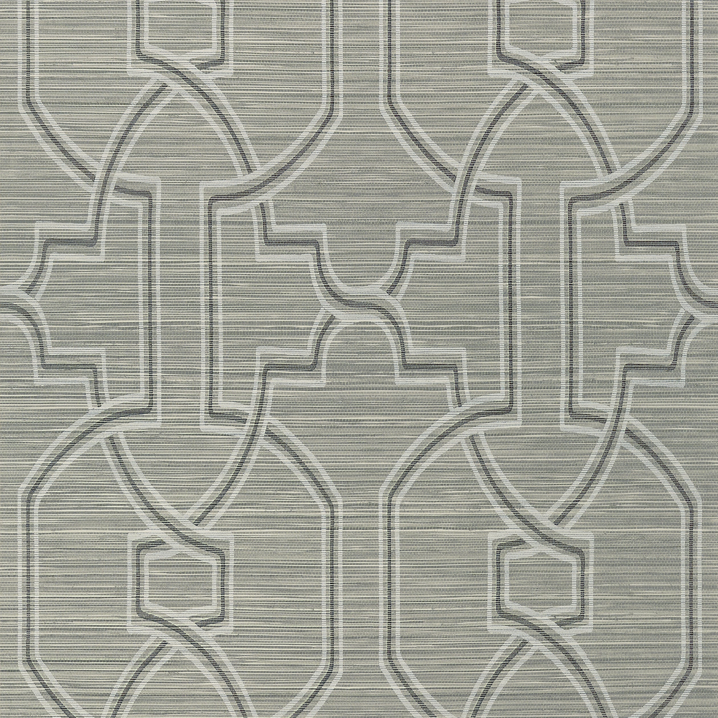 Thibaut Promenade Behang TWW280 - Charcoal