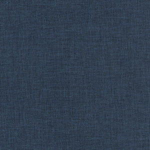 Thibaut Linen Weave Wide Width Behang TWW34050 - Navy