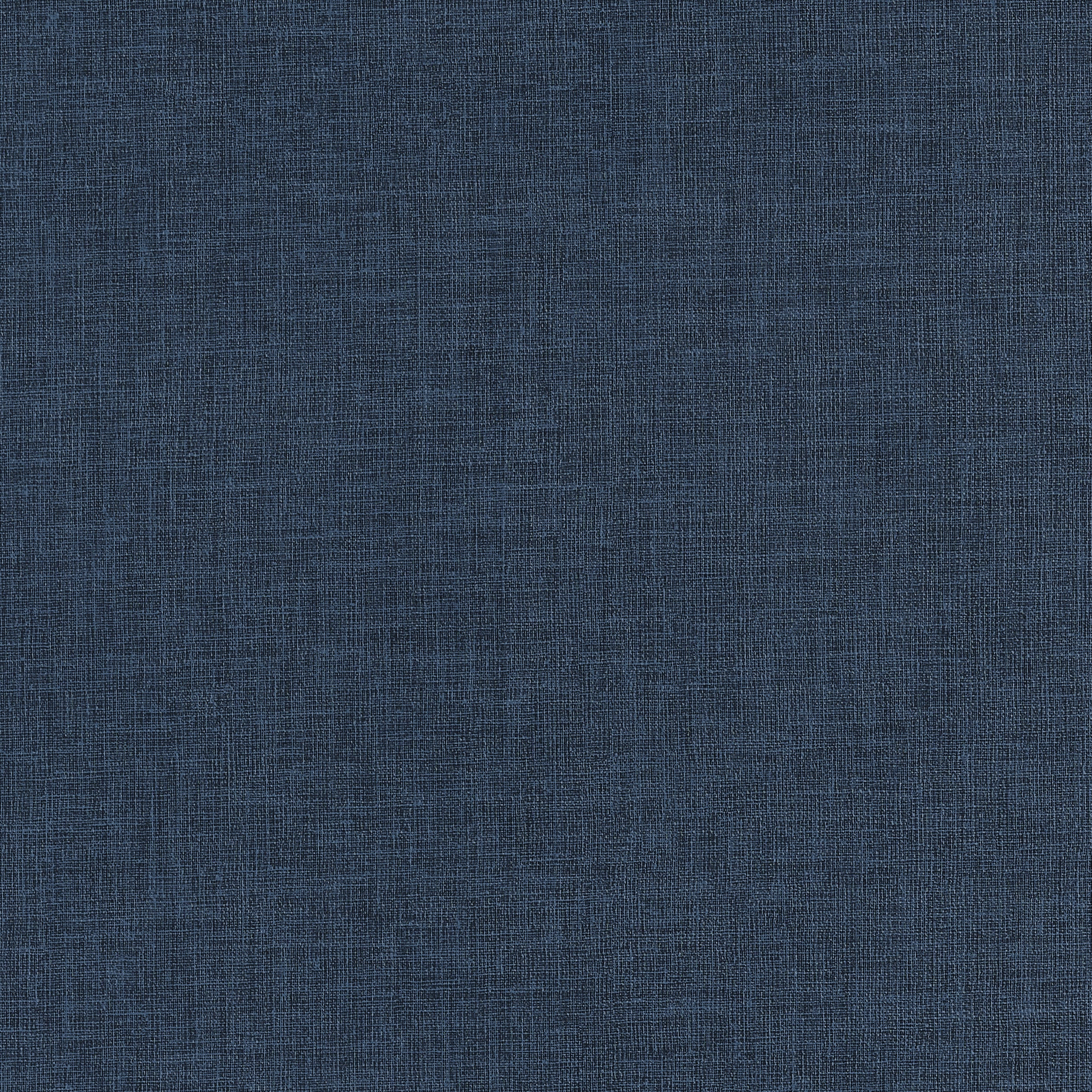 Thibaut Linen Weave Wide Width Behang TWW34050 - Navy