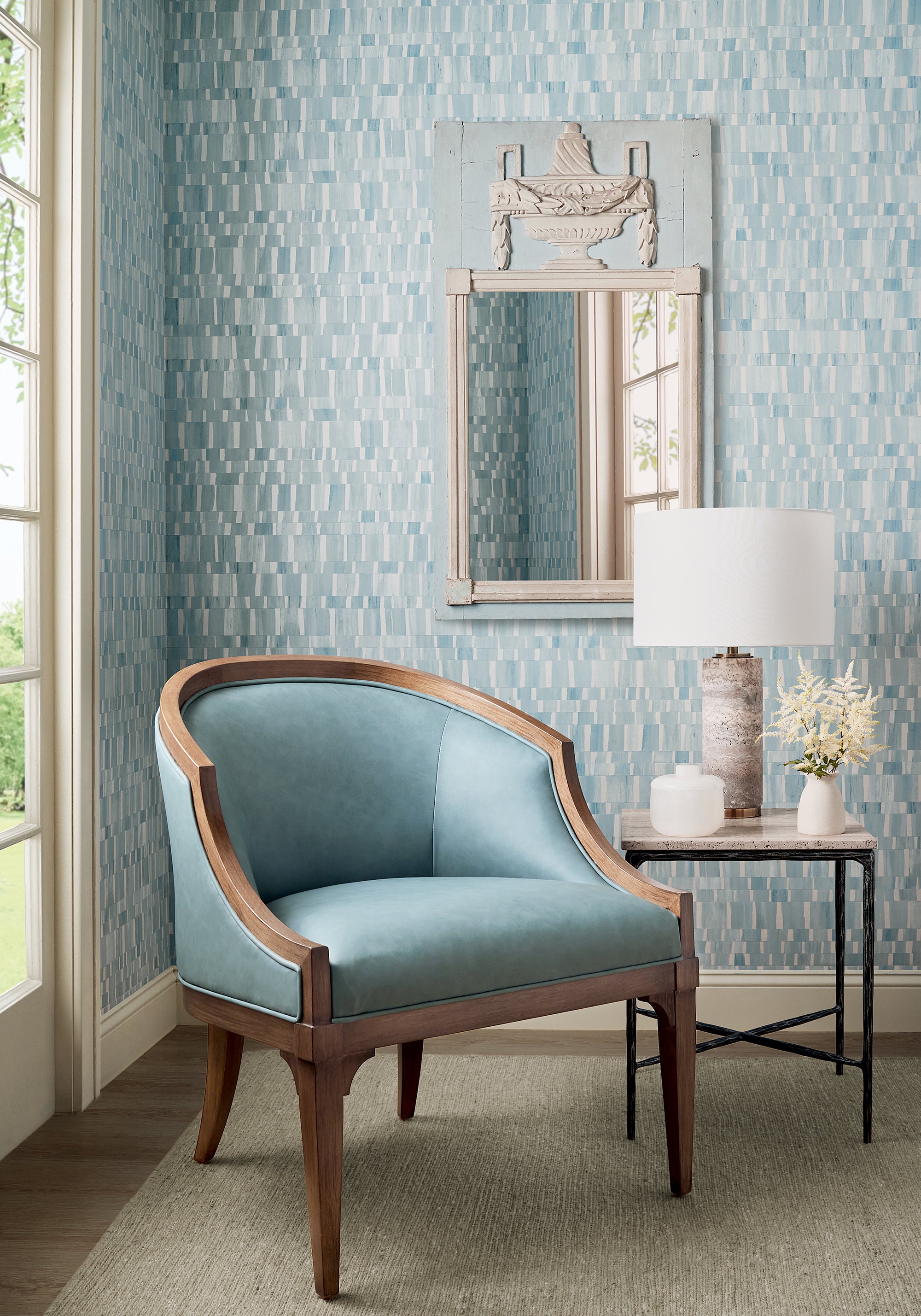 Thibaut Texture Resource 9 Twillingate Behang T34028 - sfeerbeeld