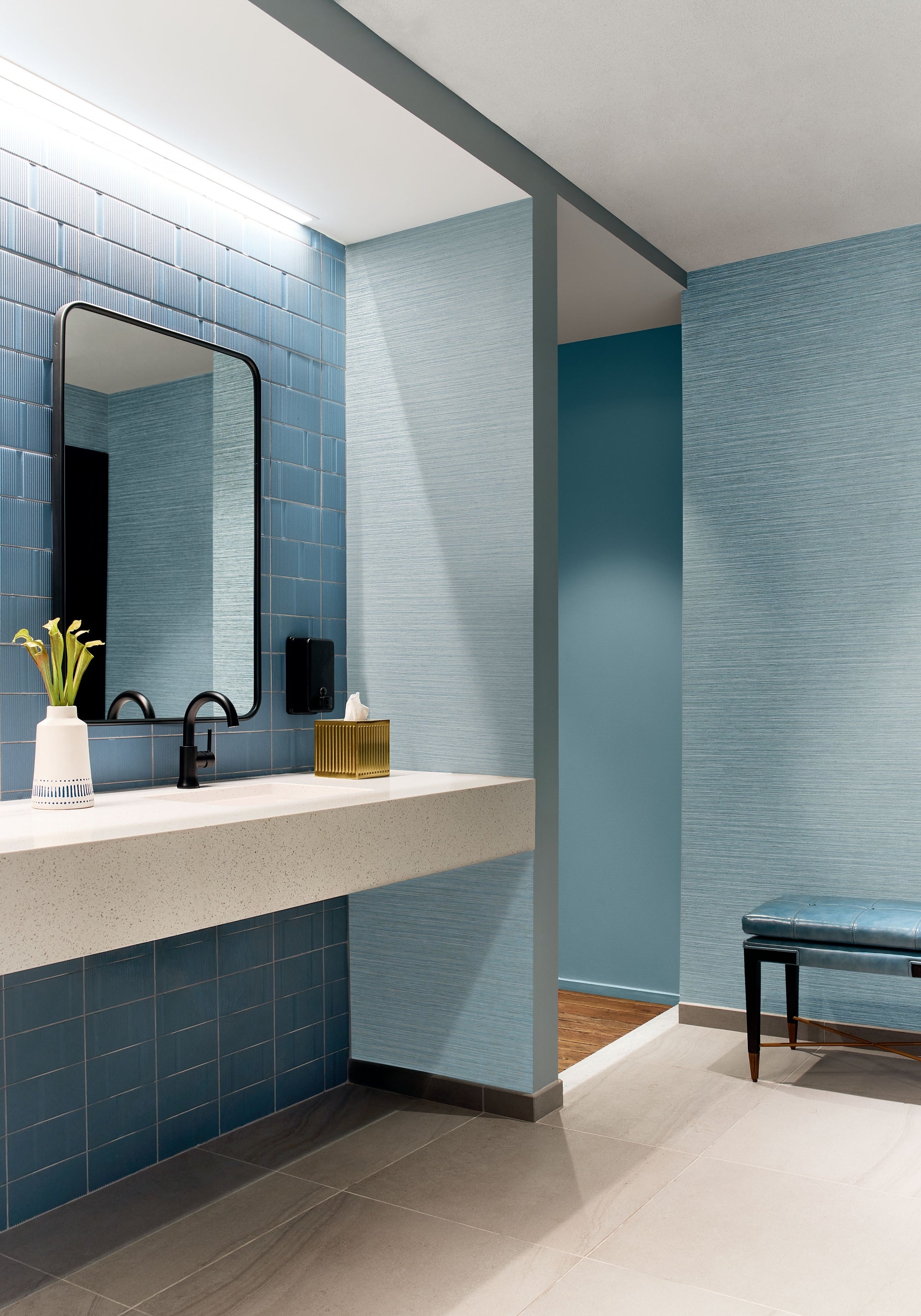 Thibaut Texture Resource 9 Tenaya Wide Width Behang TWW34067 - sfeerbeeld