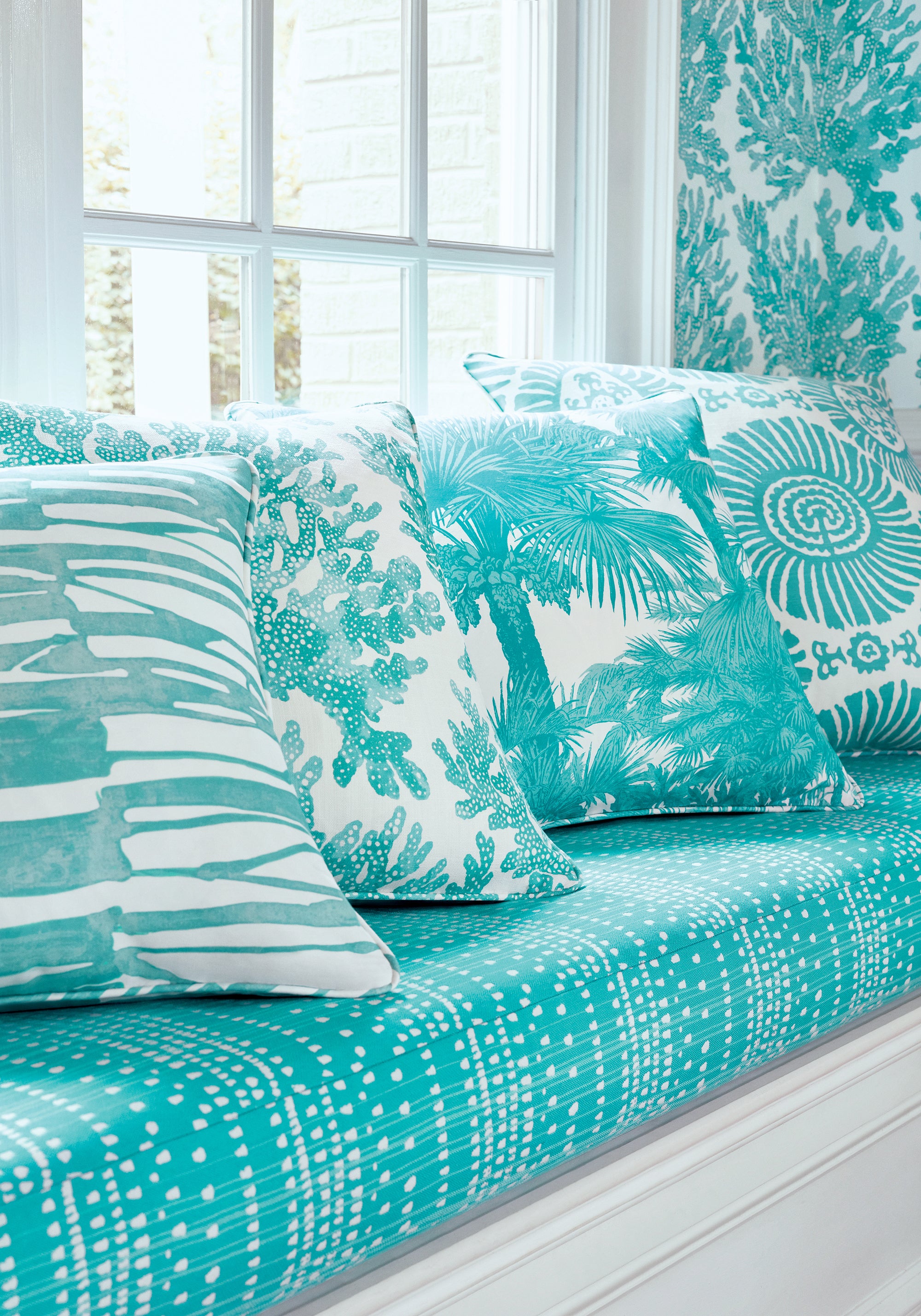 Thibaut Tropics Marine Coral Behang T10121 - sfeerbeeld
