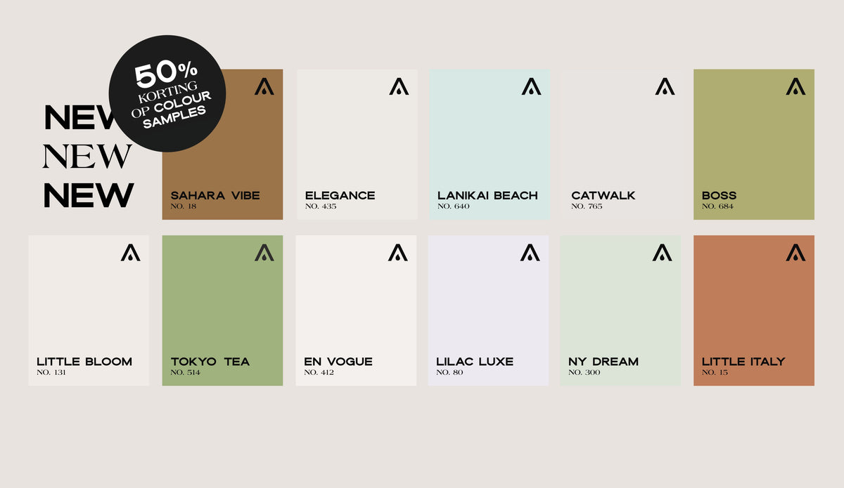 Lab Kleur LAB COLOUR THE WORLD | Verf, behang & meer