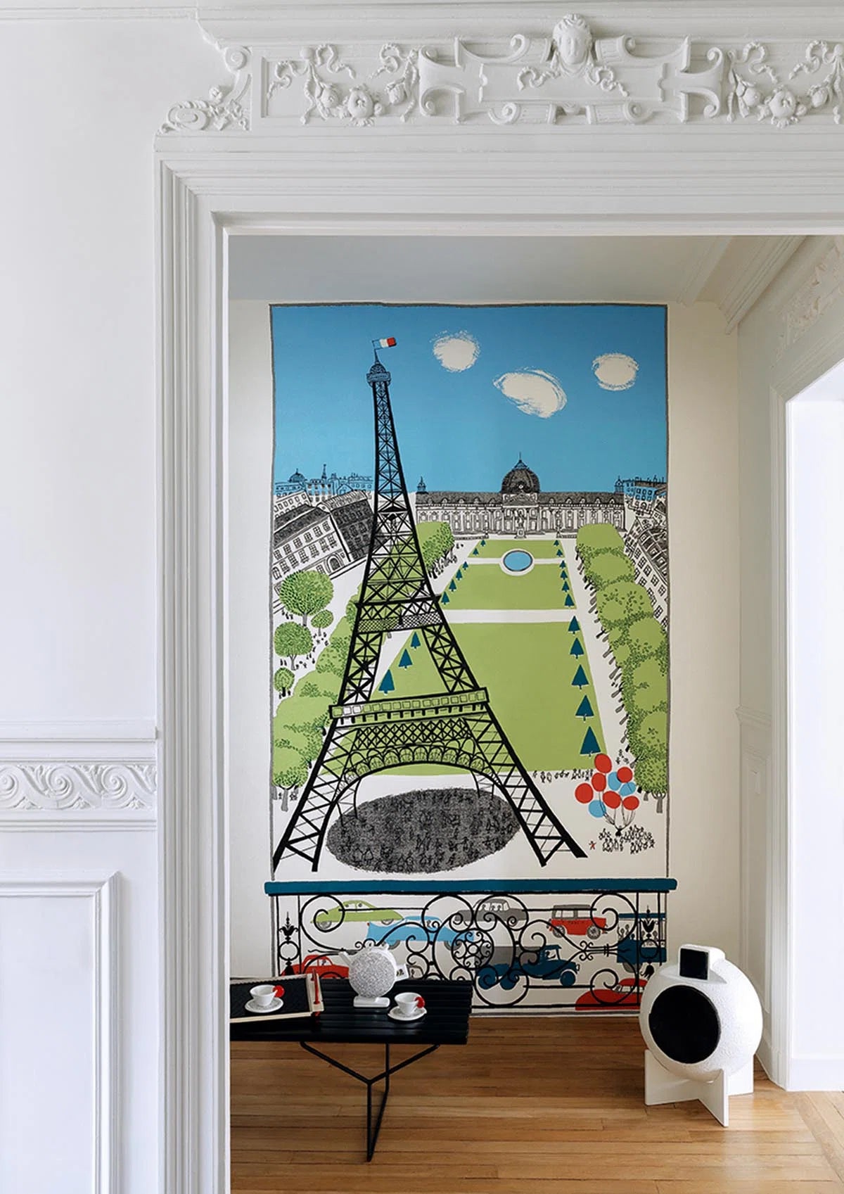 Pierre Frey La dame de fer Behangpaneel FP988001 - LAB COLOUR THE WORLD