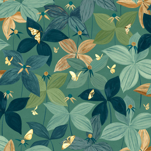 Les Dominotiers Among Butterflies Behang AFDC210-1