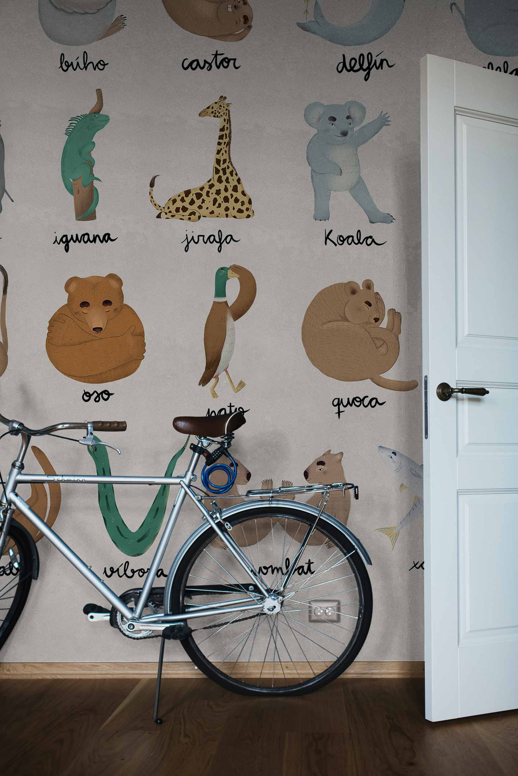 Coordonné Random Kids Animal Alphabet behang 9700140 sfeer afbeelding 2