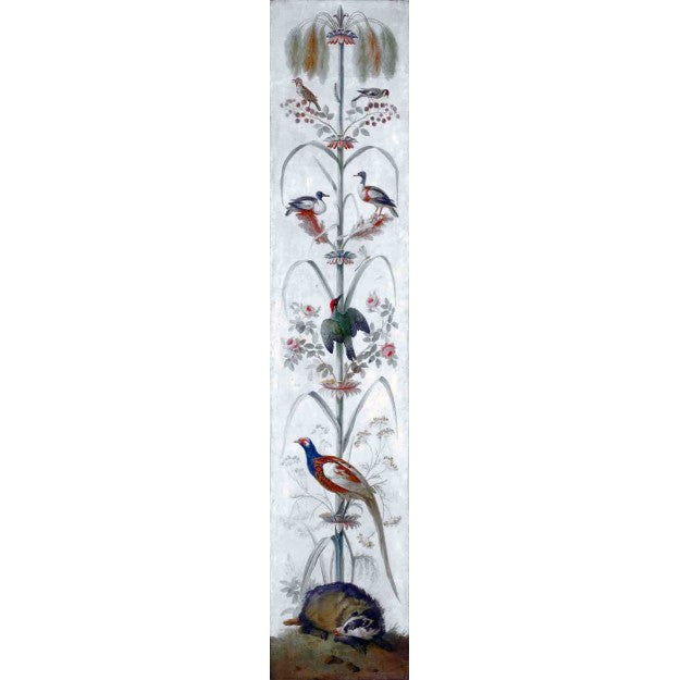 Les Dominotiers Reed With Badger Behang DOM 159-rol