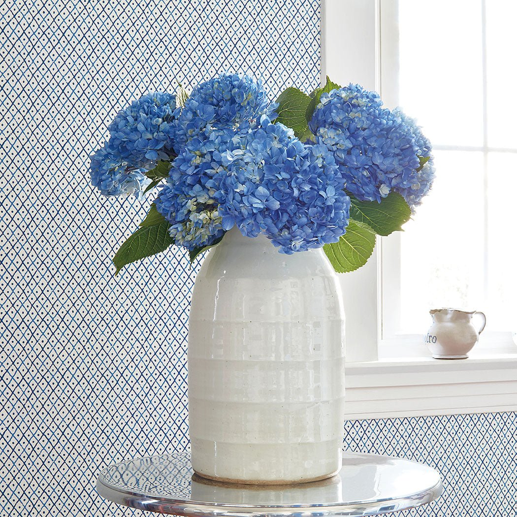 Anna French Mini Trellis Behang Palampore AT78750 - LAB COLOUR THE WORLD