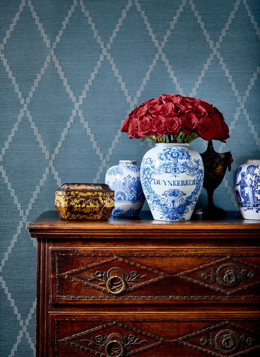Anna French Ribbon Sisal Behang Belvedere AT16142 - LAB COLOUR THE WORLD