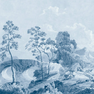 Anna French Savery Mural 12' - Panel 3 Behang Devon ATM24573-3 - LAB COLOUR THE WORLD