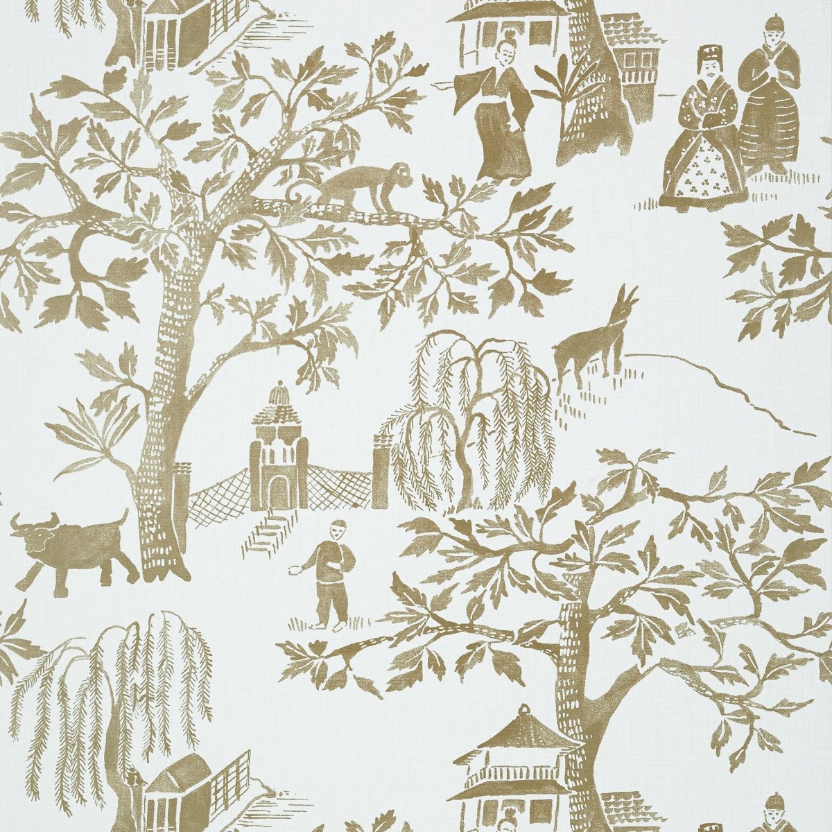 Anna French Willow Wood Behang Watermark AT7913 - LAB COLOUR THE WORLD