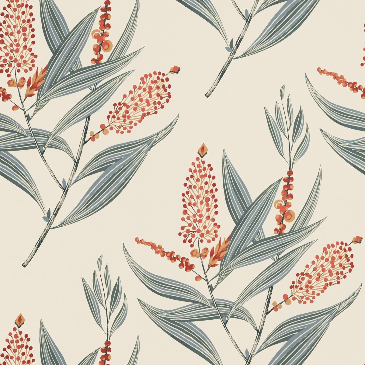 Anna French Winter Bud Behang Willow Tree AT23137 - LAB COLOUR THE WORLD