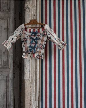 Antoinette Poisson Rayures Behang Rouleau 89A - LAB COLOUR THE WORLD