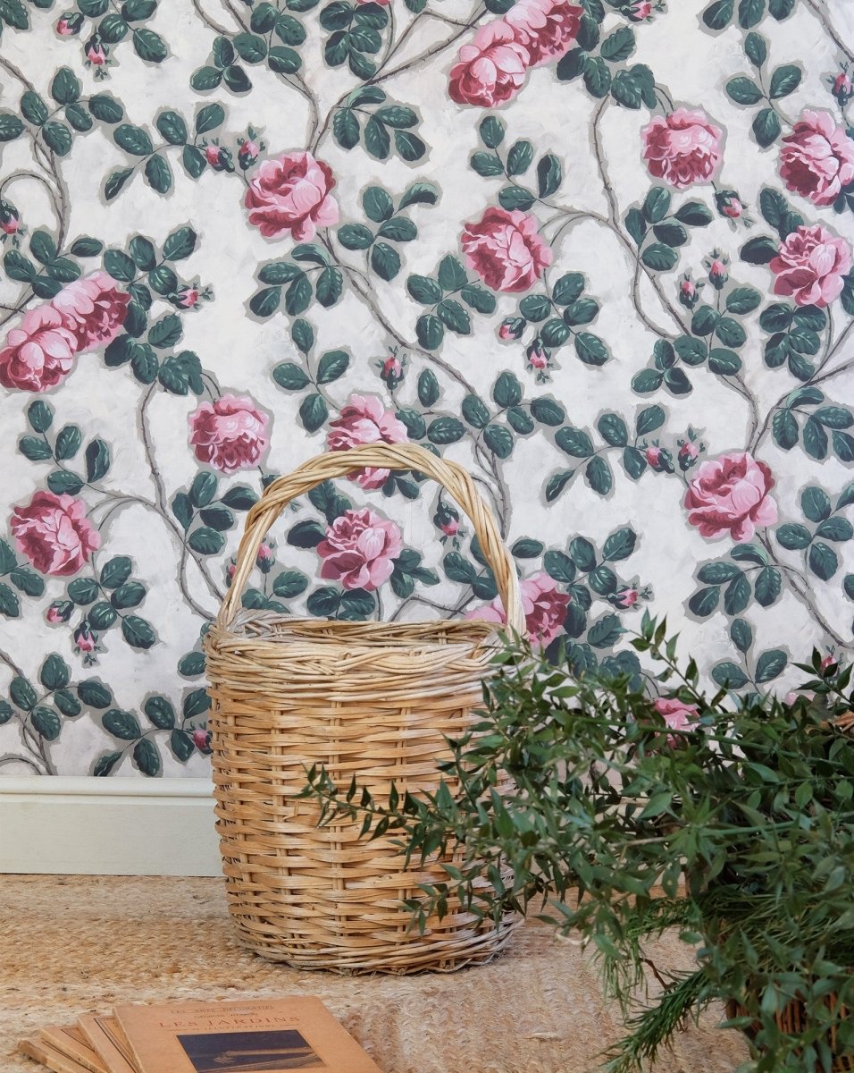 Antoinette Poisson Roses Pompadour Behang Rouleau 75A - LAB COLOUR THE WORLD