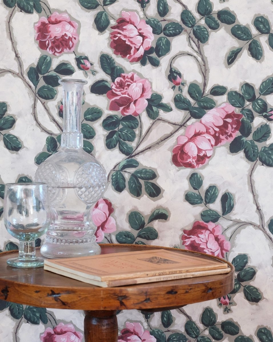 Antoinette Poisson Roses Pompadour Behang Rouleau 75A - LAB COLOUR THE WORLD