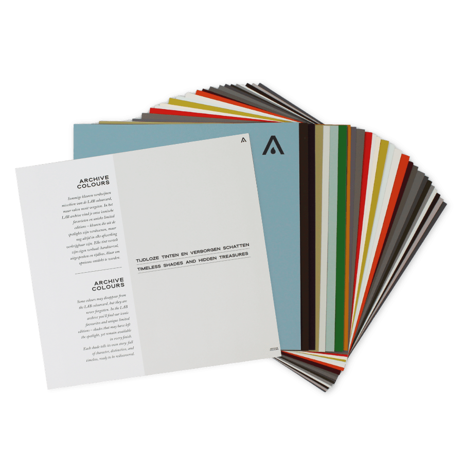 Archive colours sample package - LAB COLOUR THE WORLD