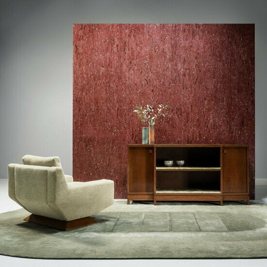 Arte Alentejo Cork Behang Saffron Yellow 90592 - LAB COLOUR THE WORLD