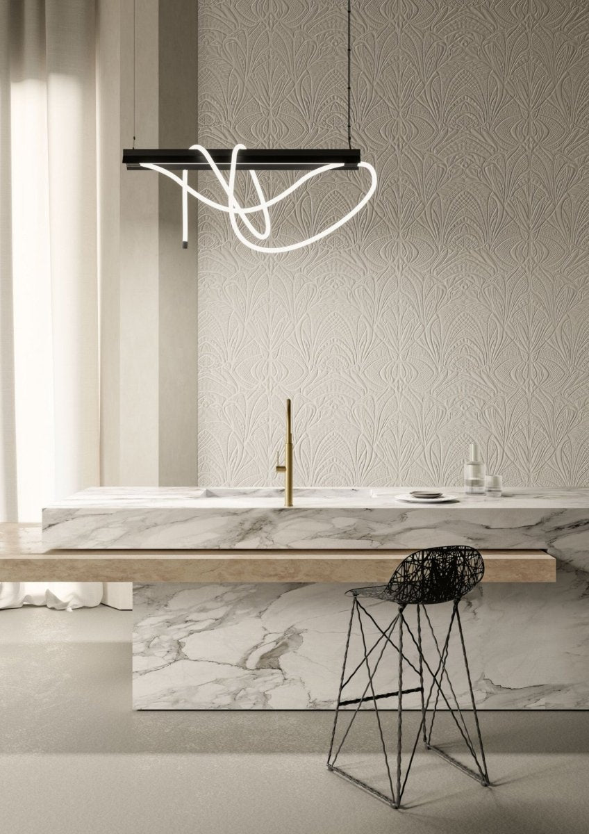 ARTE Moooi Wallcovering Green House Lacy Longlegs | Ivory MO5031 - LAB COLOUR THE WORLD