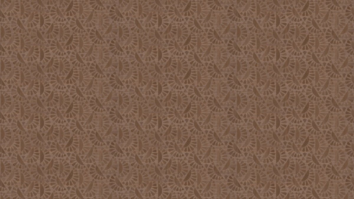 ARTE Moooi Wallcovering Green House Woodblock Beetle Flora | Walnut MO5061 - LAB COLOUR THE WORLD
