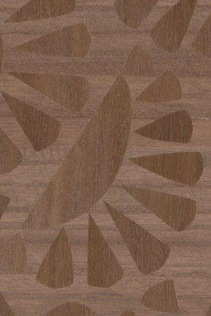 ARTE Moooi Wallcovering Green House Woodblock Beetle Flora | Walnut MO5061 - LAB COLOUR THE WORLD
